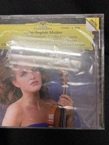 Anne-Sophie Mutter BERG Violin Concerto Rihm Chicago Symphony DG D101442 sealed - Bild 4 von 4