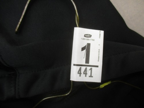 NIKE THERMA-FIT Size XL Girls Black Full Zip Pocket Hood Athletic Jacket 441 - Picture 10 of 10