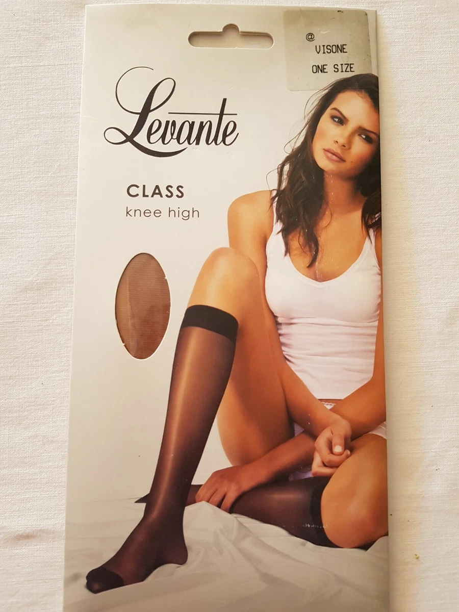 Knee High Stockings - Levante Class Visone 12 Denier Knee Highs