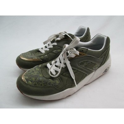 puma r698 mujer olive