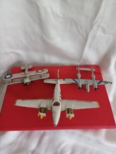 Dinky Airplane- Beechcraft C55 Baron & SOP with camel & Lightning P38 plane  (3)