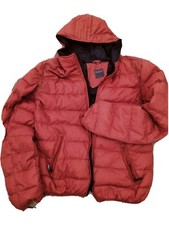 Giacca Geyser blazer Vero Piumino d'oca primavera Donna  rosso corallo tg L  zip