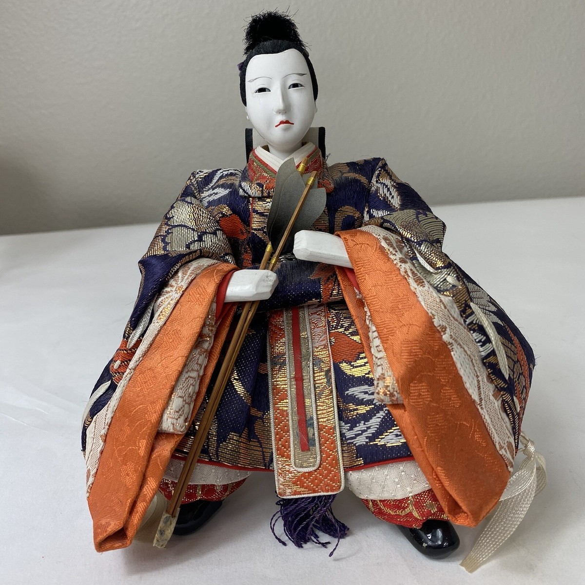 サムライドール samuraidoll 狂四郎 Vintage Japanese Samurai Warrior Doll Figurine With Weapons