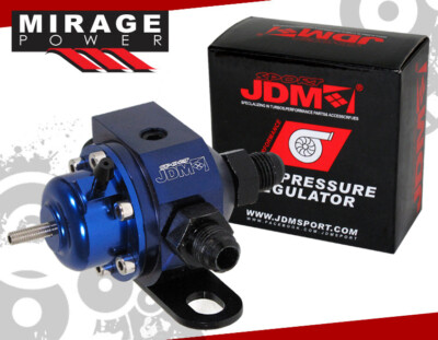 #ad #ad 1:1 Ratio Blue Adjustable Compact High Fuel Rail Pressure Regulator $22.77