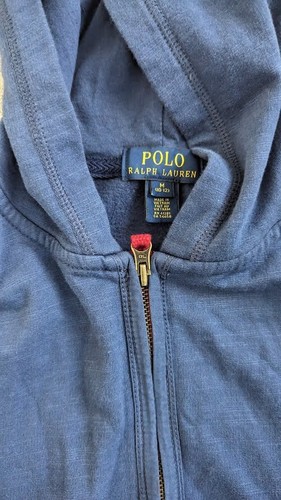 Polo Ralph Lauren Boys Blue Marine Outpost Anchor Hoodie - Picture 2 of 4