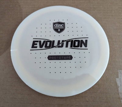 Discmania Evolution Prototype Neo Splice White 173g Dyer's Delight