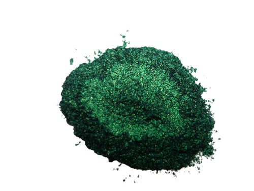 Brillant Vert Forêt Aluminium - 55-75 Microns - Picture 2 of 6