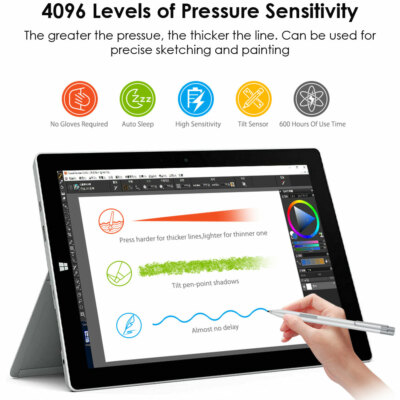 Punte Di Ricambio Per Surface Pen - 5 Pezzi Compatibili Con Surface Pro/Book/Laptop | 2H E HB - Foto 5