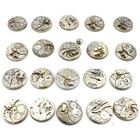 Waltham Elgin Illinois Size 12-14s Pocket Watch Movements Lot of 20 #WB5122-2 — photo 2