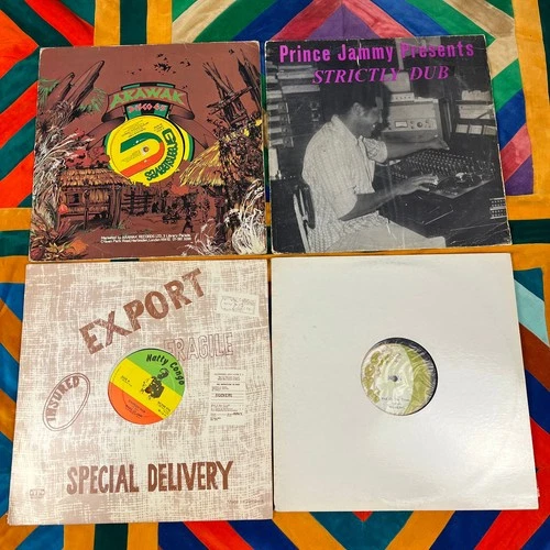 Roots Reggae Lot of 4 12" LPs Records Vinyl Mystic Eyes Prince Jammy Sons of Jah