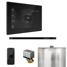 Mr Steam XButler Steam Ctrl-Pkg w/iSteamX Ctrl-Linear Steamhead-Blk Matte Blk
