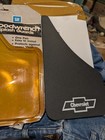 Nos Vintage Chevrolet Bowtie GM splash guards Mud Flaps Chevy 1 pair
