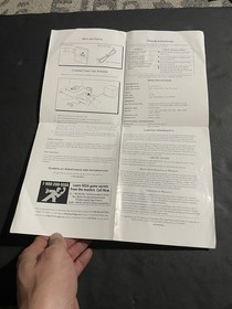 Sega Saturn netlink Manual Insert only