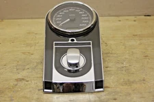 89 Harley Softail Heritage Fuel Tank Dash, 14-21 Road King Speedometer No Key.