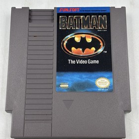 Batman & Batman Returns Lot (Nintendo NES, 1993) Cart & Sleeve - Rare!