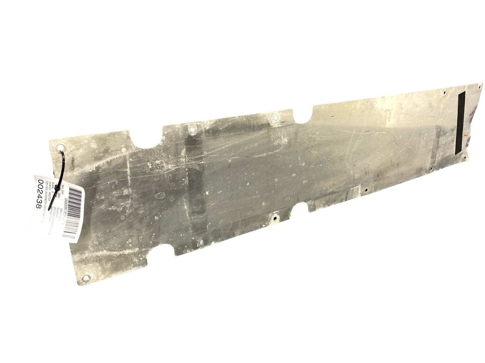 2018-2023 Mclaren 720S CENTER UNDERBODY SKID PLATE SPLASH SHIELD PANEL SET