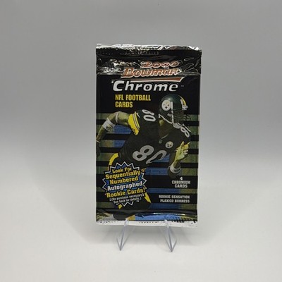 2000 BOWMAN CHROME NFL HOBBY PACK   TOM BRADY RC???   30K PSA 10 !!!!