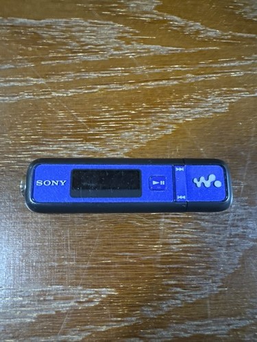 Sony Walkman NW-E023F 1 GB MP3 lettore musicale digitale blu USB audio portatile Giappone - Foto 5 di 7