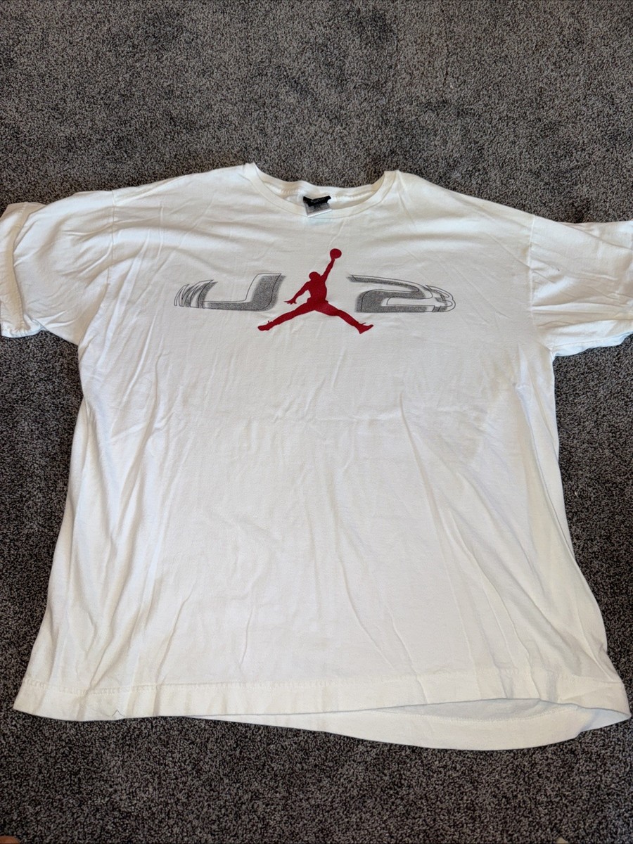 Vintage Michael Jordan MJ-23 Jumpman Nike White T Shirt Men's