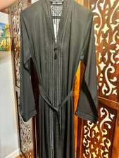 Shatha Abaya - Women  s Embroidered Dress, Perfect for Eid, Abaya, Ramadan