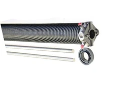 .225 x 2" x 45" LEFT Wind Garage Door Torsion Spring w/wo Winding Bars