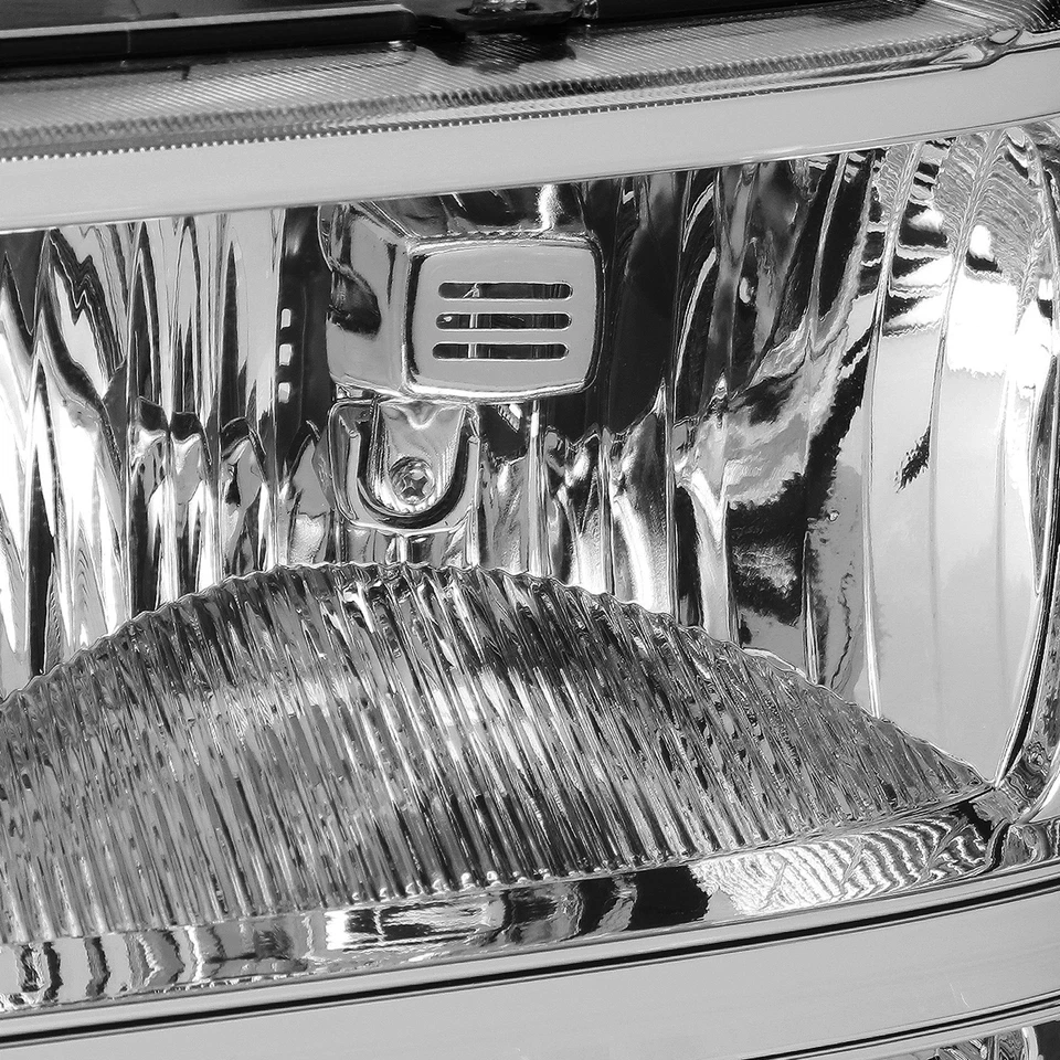 Faros cromados estilo fábrica cromados para GMC Sierra 1500 2500 3500 HD 07-13 Foto 3 de 4