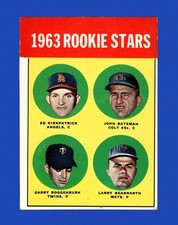 1963 Topps Set-Break #386 John Bateman EX-EXMINT *GMCARDS*