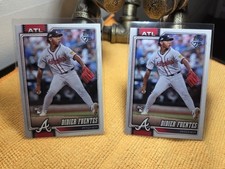 TWO 2026 Topps Series 1 Didier Fuentes RC #243 Braves