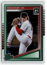 Tekoah Roby 2025 Donruss Optic St. Louis Cardinals #196