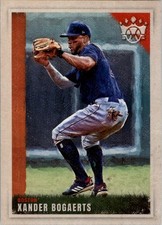 Xander Bogaerts 2022 Panini Diamond Kings #23 Boston Red Sox MLB Baseball Card