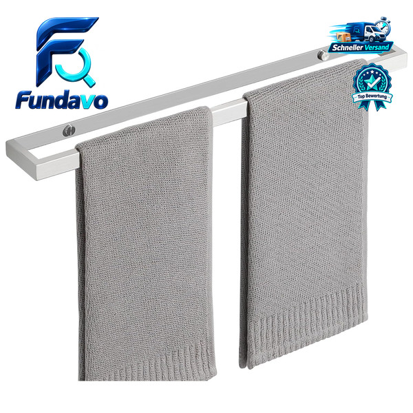 Handtuchhalter Edelstahl GebüRstet 50Cm Handtuchstange Badezimmer ZubehöR-image