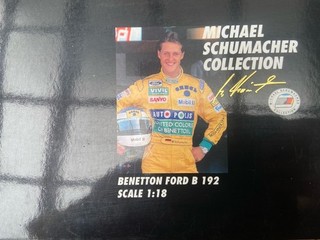 Collezione Michael Schumacher 1:18 Benetton B192 n.180001 rara