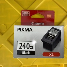 Genuine Canon PG-240 XL Fine Ink Cartridge Pixma Black NEW SEALED Free Shipping