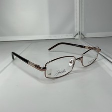 JOAN COLLINS 9864 EYEGLASSES 52-17-136 Brown Frames