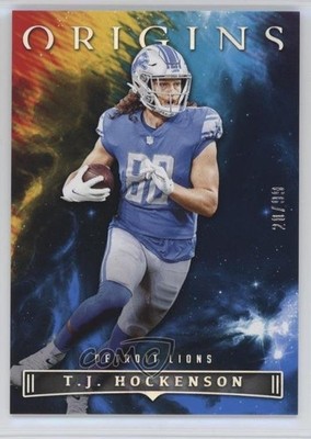 2022 Panini Origins Blue /99 TJ Hockenson #31 1u5y