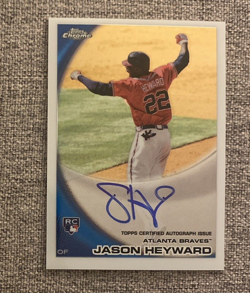 2010 Topps Chrome Rookie Auto Jason Heyward #174 Auto
