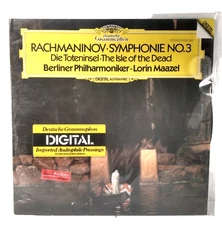 Rachmaninov Symphony No.3 Isle of the Dead MAAZEL DGG Digital LP 2532065