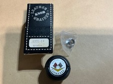 Vintage Corvette Leather Shifter Knob Flags Automatic Nos916x18 Thread Size