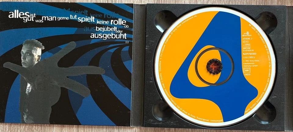 Die Fantastischen Vier - Die 4. Dimension, CD Digipak 1993, Pop Rap Conscious - Bild 4 von 4