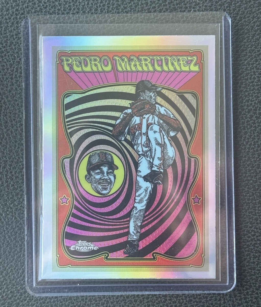 superstar sensation toppschrome 2019 12枚 Pedro Martinez 2025 Topps Chrome #UV-15 Ultraviolet All