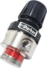 Parker PR10-04CSS, Stainless Regulator, Port Size, 1/2 Inch, Max Inlet 300 Psig