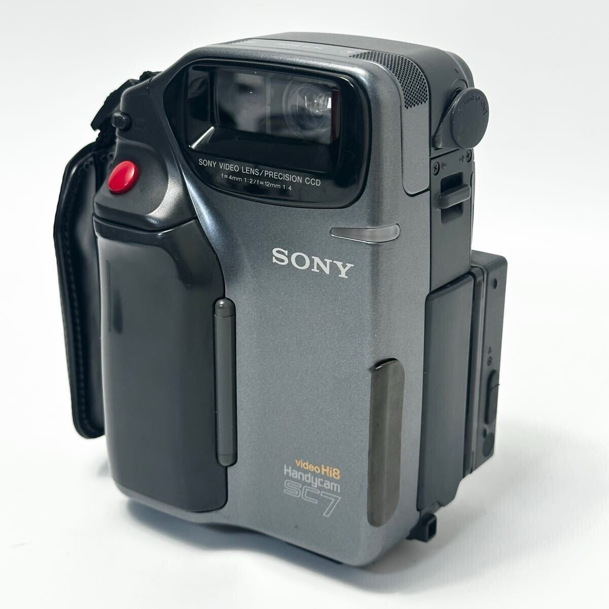 Sony CCD-SC7 Hi8 Handycam Video Camera LCD Playback Tested Sony CCD-SC7 Hi8 Handycam Video Camera LCD Playback Tested