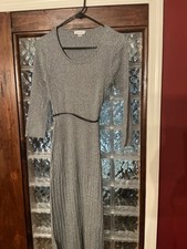 Womens gray midi dress Calvin Klein size small