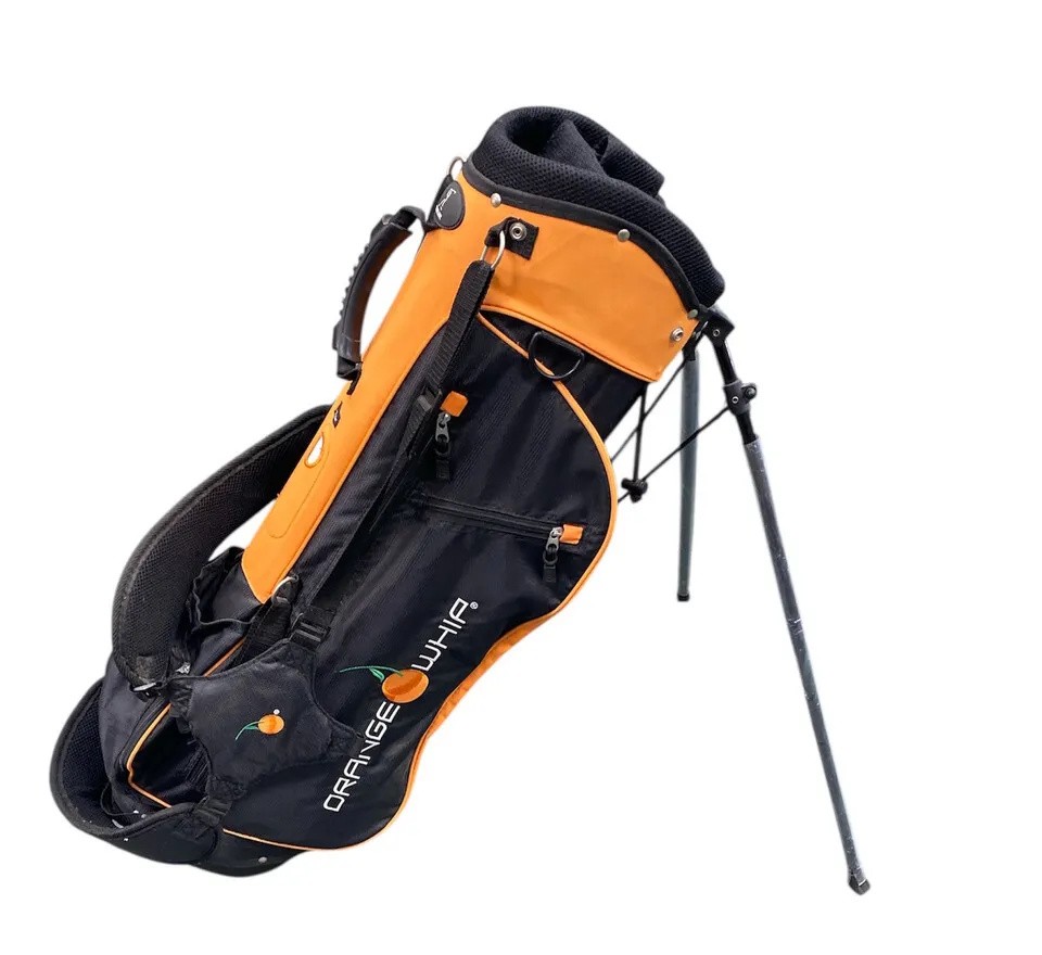 Stand Bag - 4-way Top - Black/orange - New