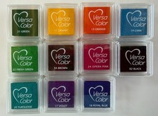 Tsukineko VersaColor Pigment Ink Pad Small msg Your Color Choice See Desc.