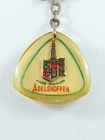 Keyring - Beer Adelshoffen - Brasserie Alsation, Resin, Coat of Arms - 1960s