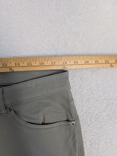 Peter Millar Herren Fünf Taschen Hose Klassisch Signatur Satin 36x27" Grau ME0B40FB - Bild 2 von 10