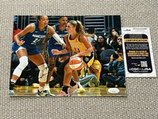 JSA COA SARAH ASHLEE BARKER Signed Autographed Los Angeles Sparks 8x10 Photo 