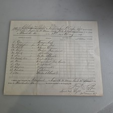 30th Maine Infantry Civil War Equipment Request at Winchester Virginia 1865