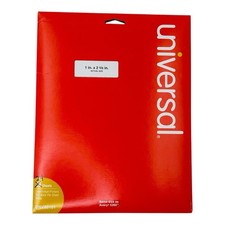 720 Labels Universal 1" x 2-5/8" Printable Address Labels White Inkjet/Laser